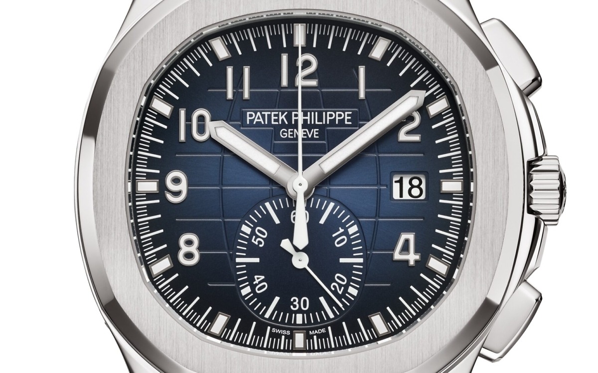 העתק Aquanaut 5968G-001 Patek Philippe Chronograph 8927 מ"מ, זהב לבן - תמונה 90