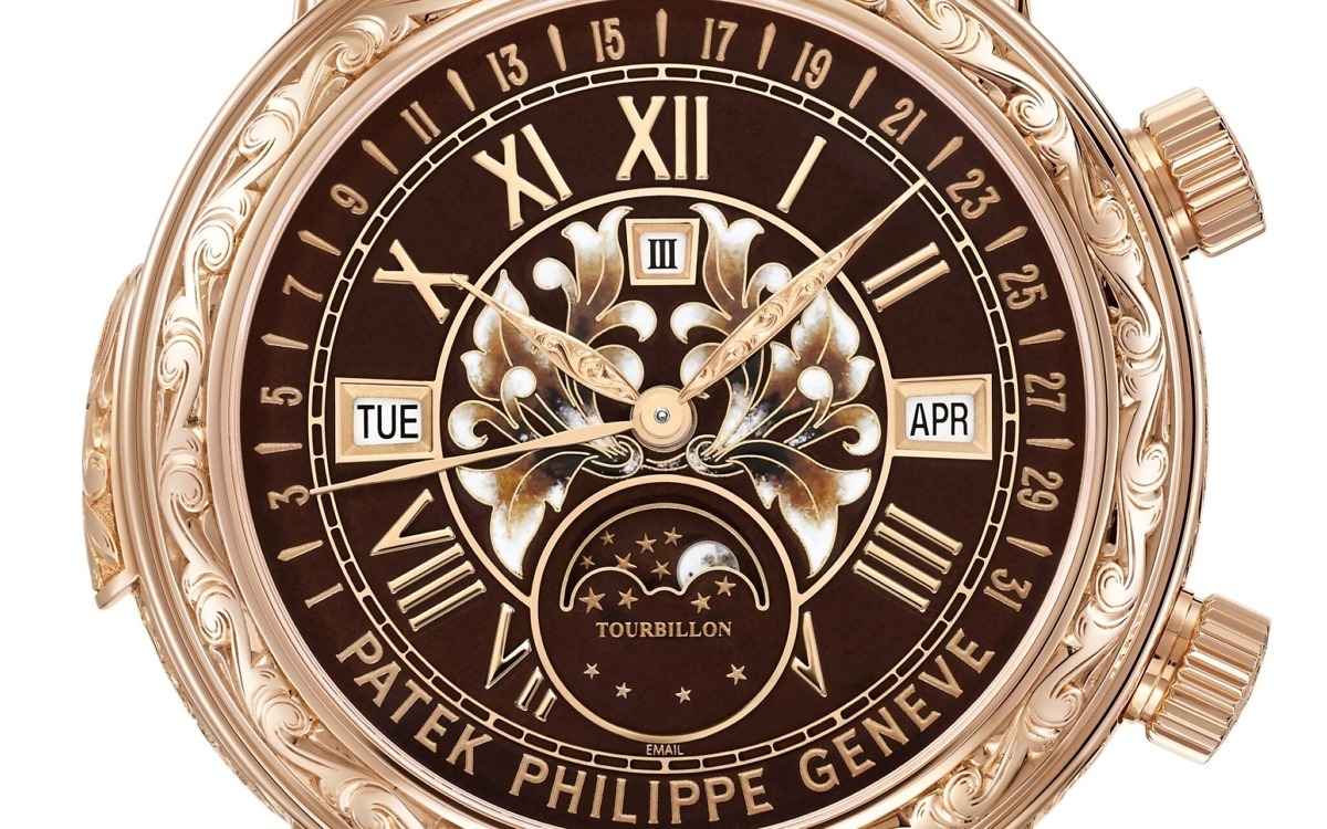 Patek Philippe Sky Moon Tourbillon</br> <span style="color: #a8927b; font-size: 90%;">44 mm,Rose gold,6002R-001</span> - Image 3