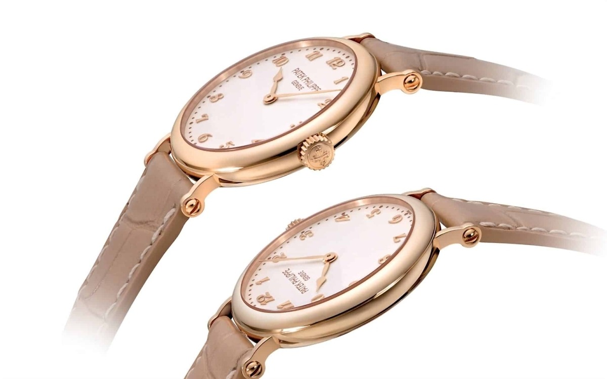 Replica Calatrava 7200R-001 Patek Philippe Ultra-thin mechanical self-winding movement. </br> <span style="color: #a8927b; font-size: 90%;">34.6 mm,Rose gold,</span> - Image 4