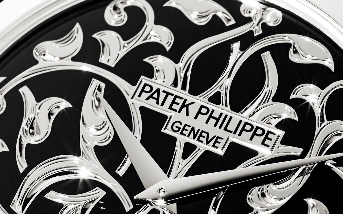 Replica Calatrava 5088/100P-001 Patek Philippe Volutes and Arabesques</br> <span style="color: #a8927b; font-size: 90%;">38 mm,Platinum,</span> - Image 4