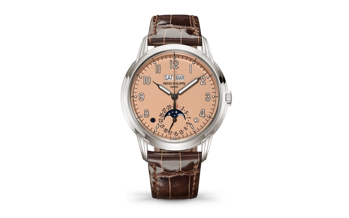 Patek Philippe Perpetual Calendar.</br> <span style="color: #a8927b; font-size: 90%;">40 mm,White gold,5320G-011</span> - Image 5