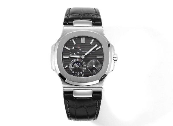 Replica Nautilus 5712G-001 Patek Philippe Moon phases.</br> <span style="color: #a8927b; font-size: 90%;">40 mm,White gold</span> - Image 2