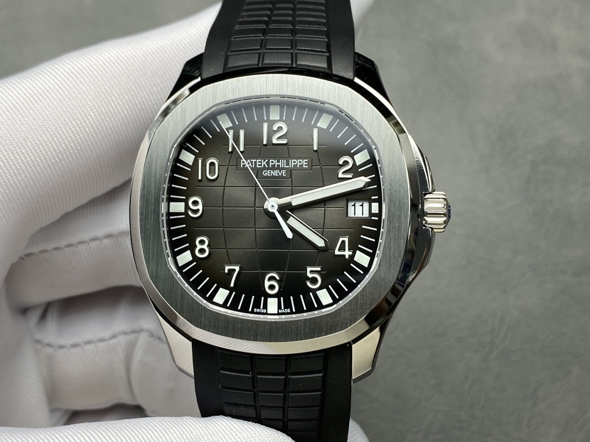 Aquanaut 5167A-001 Patek Philippe תאריך, שניות לטאטא 8927 מ"מ, נירוסטה - תמונה 90