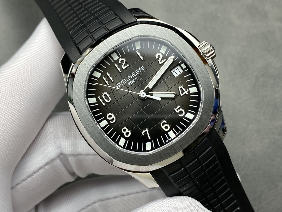 Aquanaut 5167A-001 Patek Philippe תאריך, שניות לטאטא 8927 מ"מ, נירוסטה - תמונה 90
