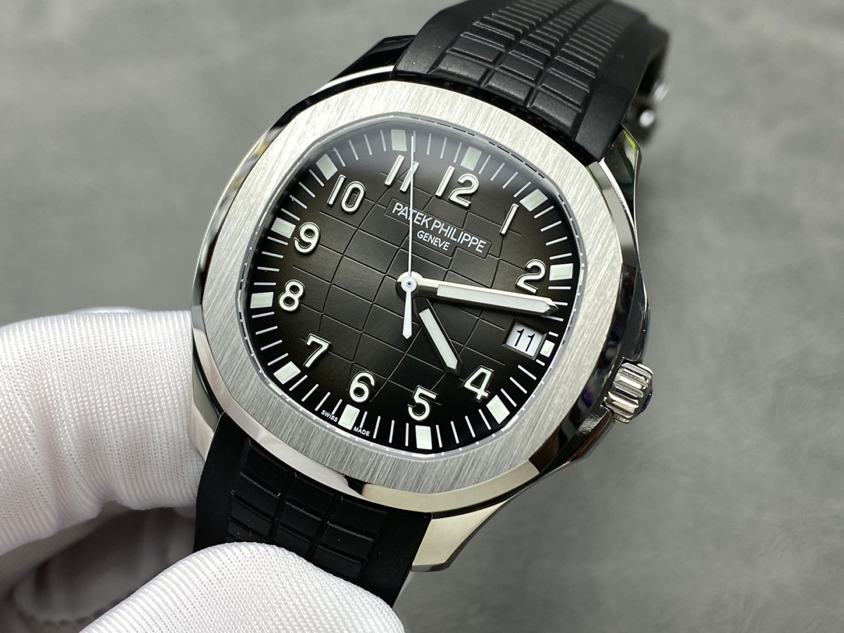 Aquanaut 5167A-001 Patek Philippe תאריך, שניות לטאטא 8927 מ"מ, נירוסטה - תמונה 90