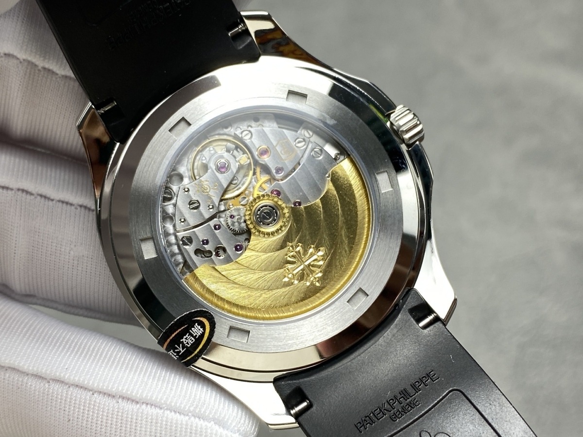 Aquanaut 5167A-001 Patek Philippe תאריך, שניות לטאטא 8927 מ"מ, נירוסטה - תמונה 90