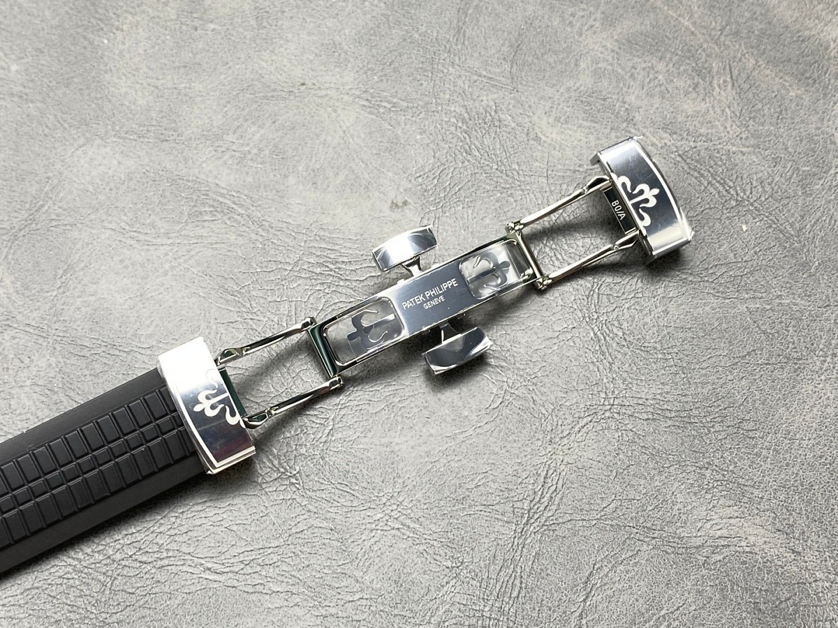 Aquanaut 5167A-001 Patek Philippe תאריך, שניות לטאטא 8927 מ"מ, נירוסטה - תמונה 90