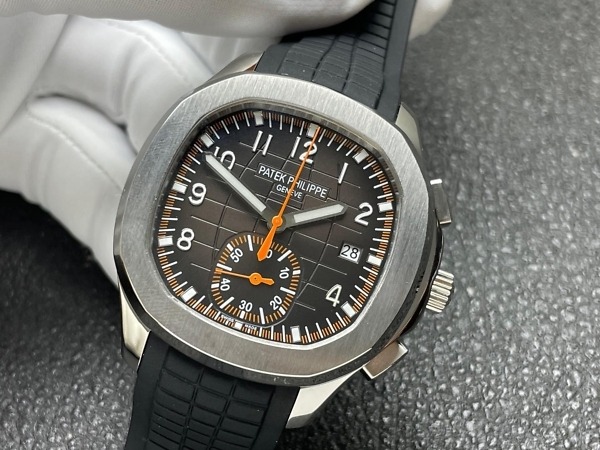 Replica Aquanaut 5968A-001 Patek Philippe Chronograph</br> <span style="color: #a8927b; font-size: 90%;">42.2 mm,Steel,5968A-001</span> - Image 5