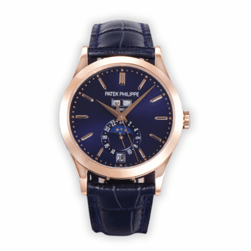 Replica Patek Philippe 5396R-015 Annual Calendar Moon Phases 38.5mm Rose Gold