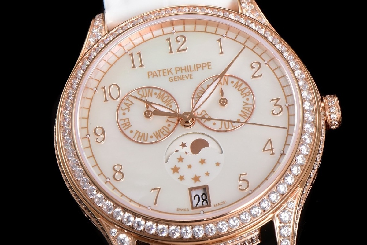 Replica Complications 4948R-001 Patek Philippe ANNUAL CALENDAR, MOON PHASES. </br> <span style="color: #a8927b; font-size: 90%;">38 mm,Rose gold</span> - Image 6