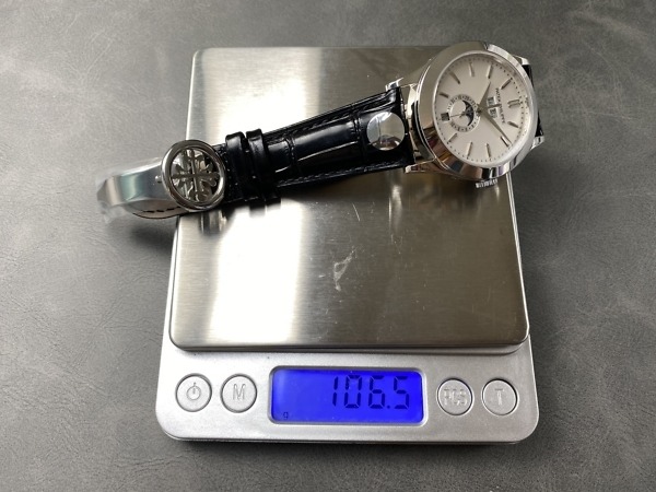 Replica Complications 5396G-011 Patek Philippe ANNUAL CALENDAR, MOON PHASES.</br> <span style="color: #a8927b; font-size: 90%;">38.5 mm,White Gold, White Dial</span> - Image 9