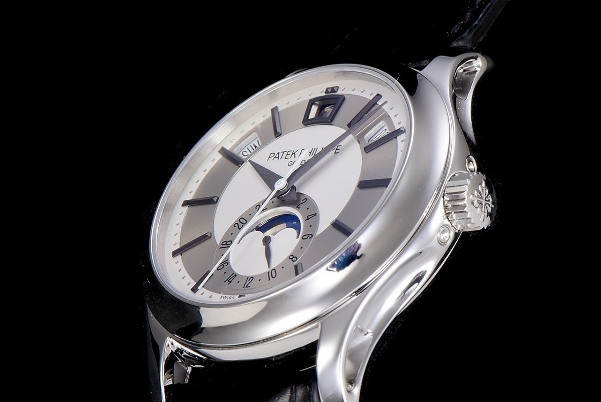 Complications 5205G-001 ANNUAL CALENDAR, MOON PHASES. </br> <span style="color: #a8927b; font-size: 90%;">40 mm,Steel, Grey Dial</span> - Image 6