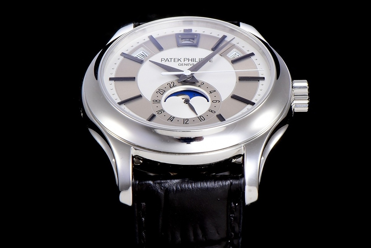 Complications 5205G-001 ANNUAL CALENDAR, MOON PHASES. </br> <span style="color: #a8927b; font-size: 90%;">40 mm,Steel, Grey Dial</span> - Image 10