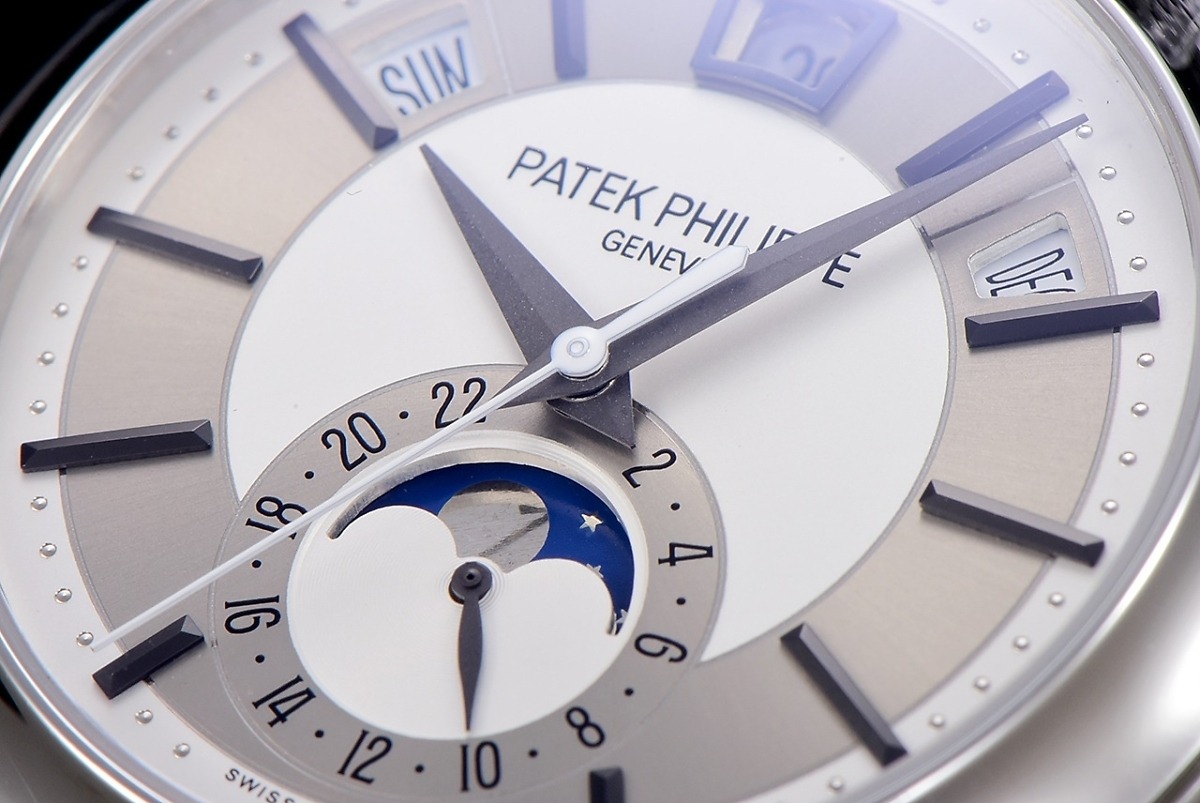 Complications 5205G-001 ANNUAL CALENDAR, MOON PHASES. </br> <span style="color: #a8927b; font-size: 90%;">40 mm,Steel, Grey Dial</span> - Image 11