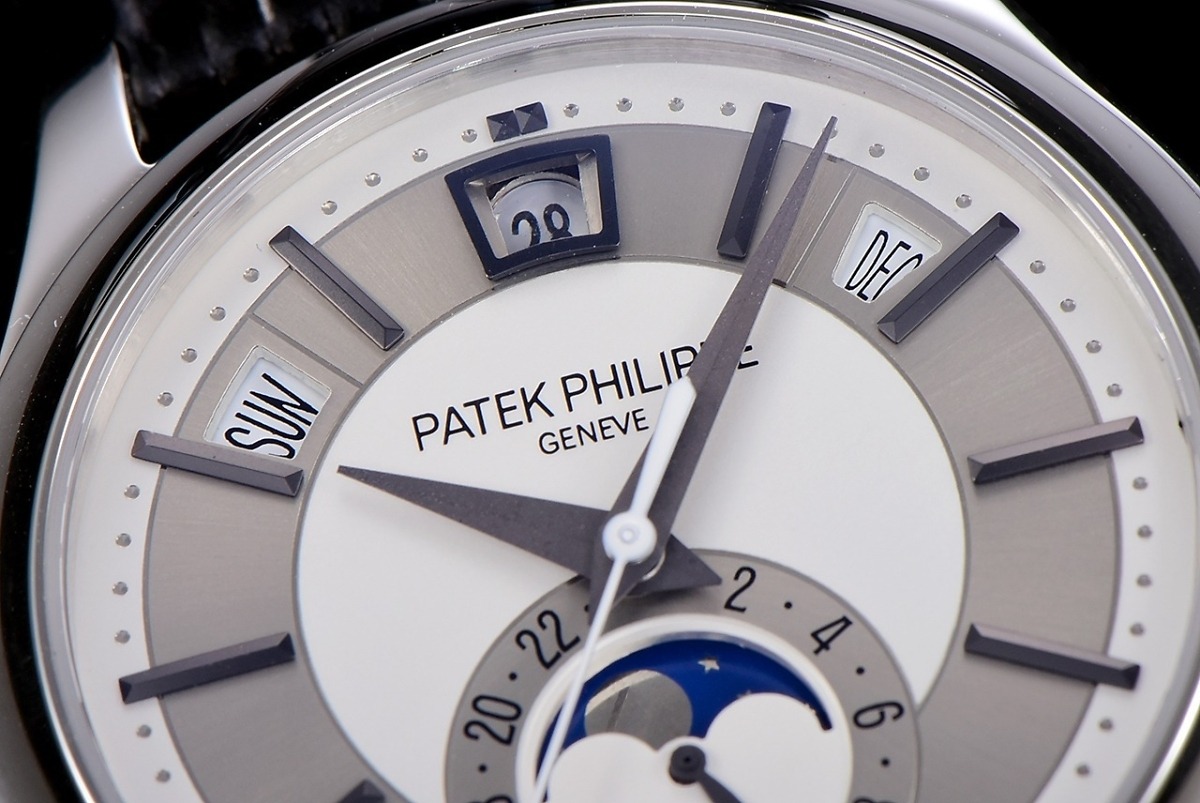 Complications 5205G-001 ANNUAL CALENDAR, MOON PHASES. </br> <span style="color: #a8927b; font-size: 90%;">40 mm,Steel, Grey Dial</span> - Image 12