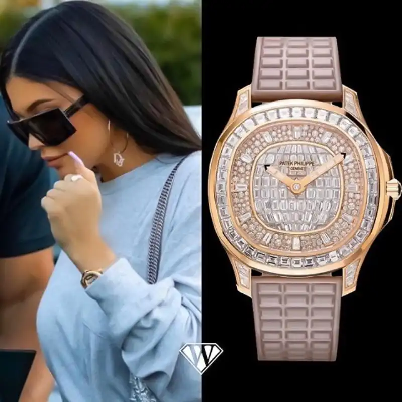 Kylie Jenner and Her Diamond-Set Nautilus