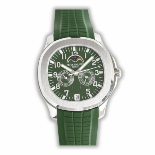 Replica Patek Philippe Aquanaut 5261R-001 39.9mm White Gold, Green Dial
