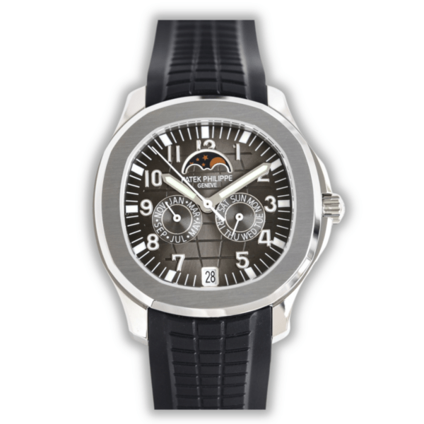 Replica Aquanaut 5261R-001 Patek Philippe Luce Annual Calendar</br> <span style="color: #a8927b; font-size: 90%;">39.9 mm,White gold, Grey Dial</span>