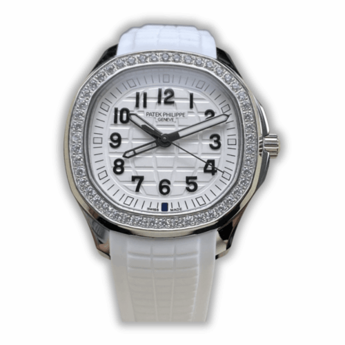 Replica Patek Philippe Aquanaut 5269/200R-001 White Gold 38.8mm Travel Time Watch