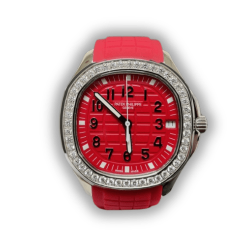 Replica Patek Philippe Aquanaut 5267/200A-011 38.8mm Steel, Red Dial