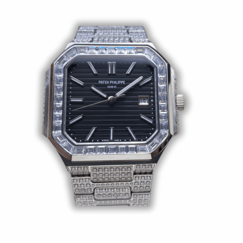 Cubitus 5821/1AR Patek Philippe </br> <span style="color: #a8927b; font-size: 90%;">45 mm Black Dial, Diamond</span>