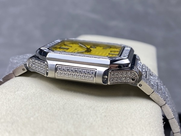 Cubitus 5821/1AR Patek Philippe </br> <span style="color: #a8927b; font-size: 90%;">45 mm Yellow Dial, Diamond</span> - Image 5