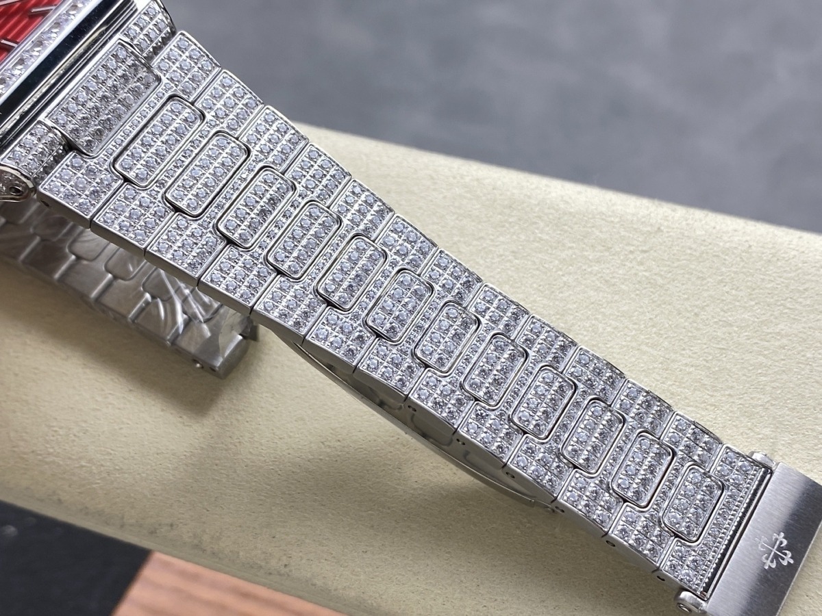 Cubitus 5821/1AR Patek Philippe </br> <span style="color: #a8927b; font-size: 90%;">45 mm Black Dial, Diamond</span> - Image 8