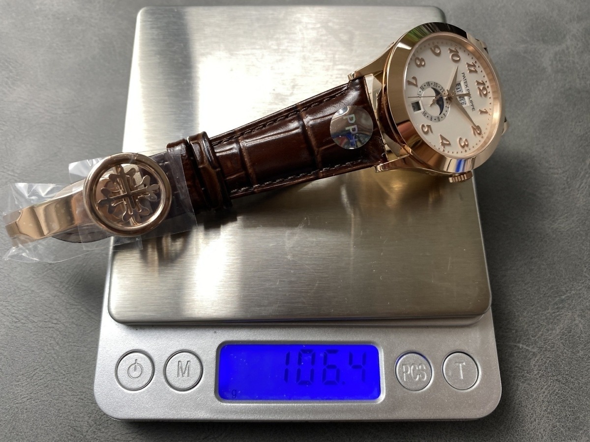 Complicazioni Repliche 5396R-012 Patek Philippe CALENDARIO ANNUALE, FASI LUNARI. 8927 mm, Oro rosa - Immagine 90
