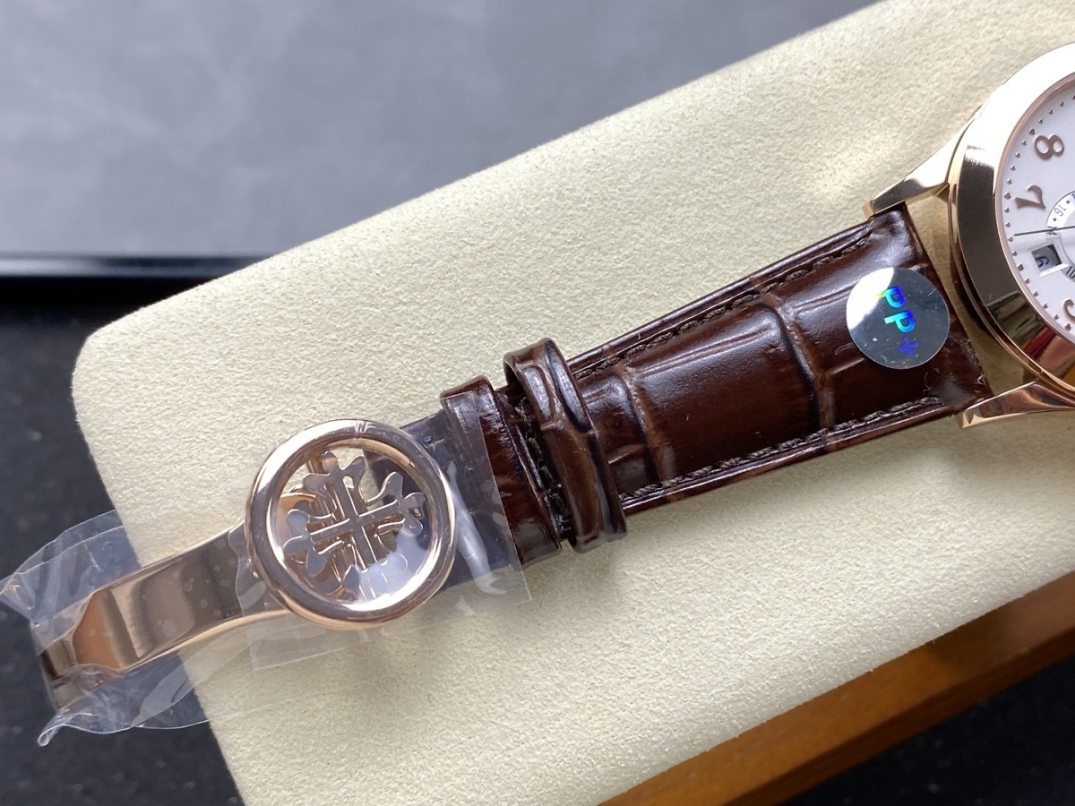 Complicazioni Repliche 5396R-012 Patek Philippe CALENDARIO ANNUALE, FASI LUNARI. 8927 mm, Oro rosa - Immagine 90