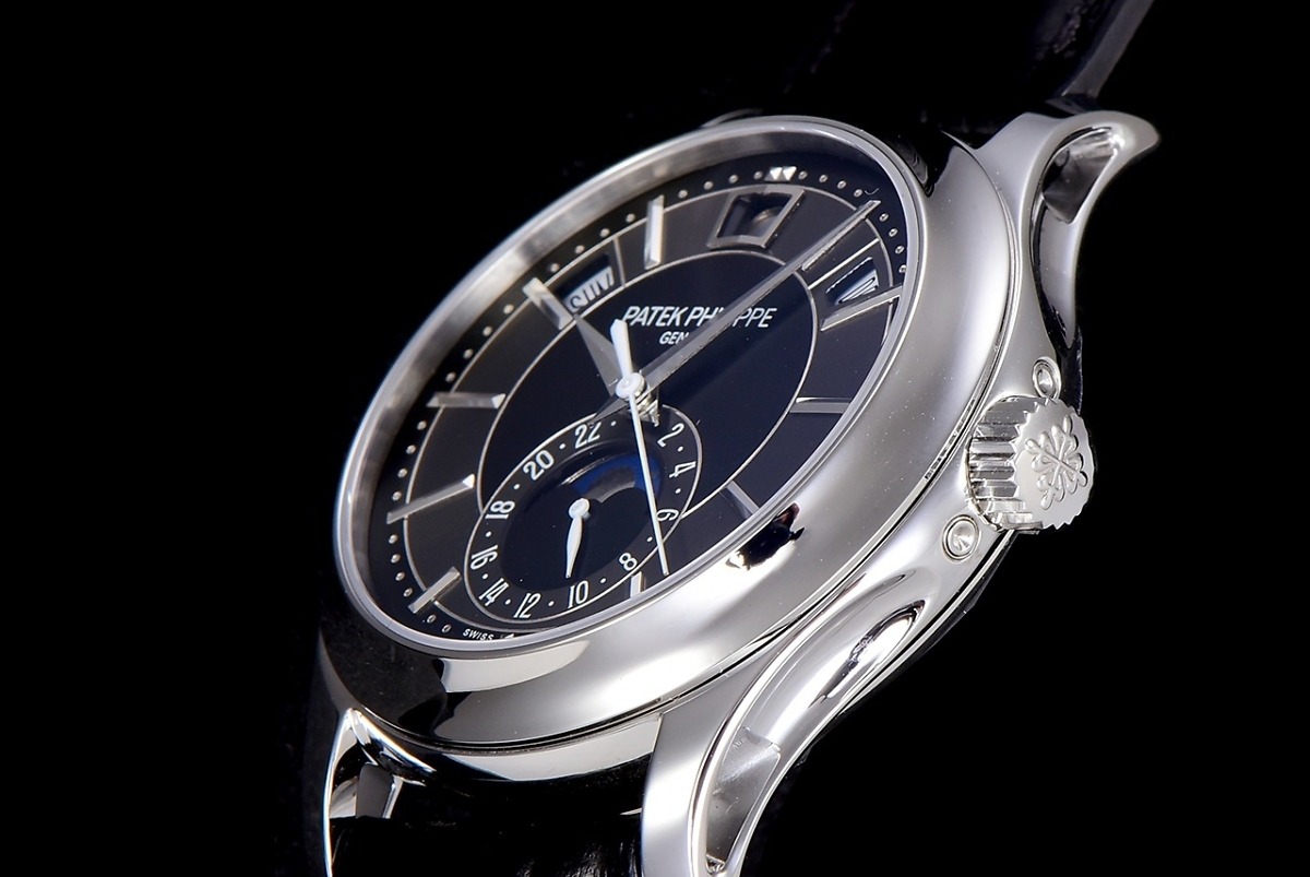 Complications 5205G-013 ANNUAL CALENDAR, MOON PHASES. </br> <span style="color: #a8927b; font-size: 90%;">40 mm,Steel, Dark Blue Dial</span> - Image 7