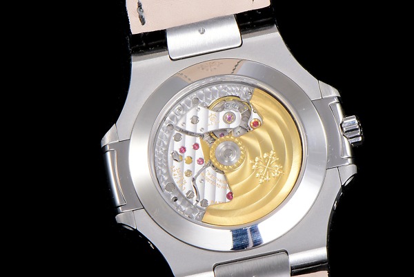 Replik der Nautilus 5726A-001 von Patek Philippe mit Jahreskalender und Mondphasen. 8927 mm, blaues Armband, blaues Zifferblatt – Bild 90