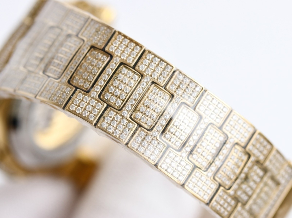 Replica Nautilus 5711-1300A-001 Patek Philippe </br> <span style="color: #a8927b; font-size: 90%;">40 mm, Yellow Diamond Dial</span> - Image 6