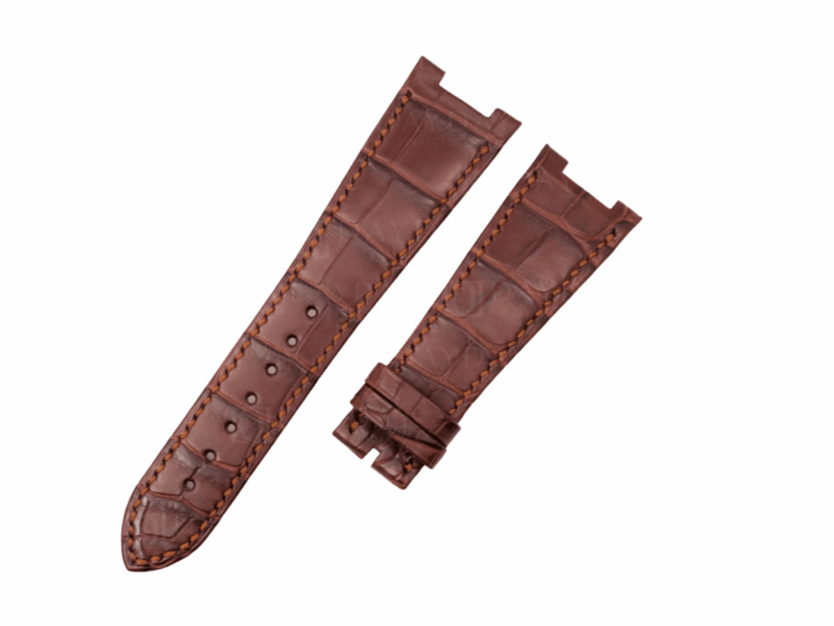Patek Philippe Nautilus Crocodile  Leather Strap (4 colors ) 25cm - Image 9