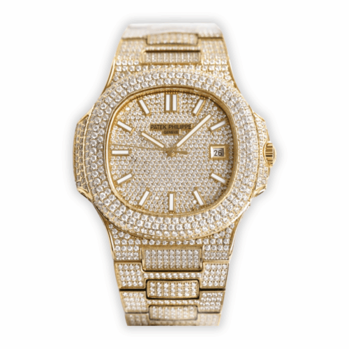 Replica Nautilus 5711-1300A-001 Patek Philippe </br> <span style="color: #a8927b; font-size: 90%;">40 mm, Yellow Diamond Dial</span>